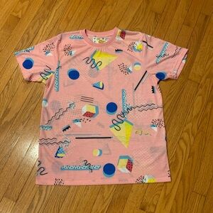 90s Retro Oh Snap! Drill Clothing Co. Geometric shapes shirt